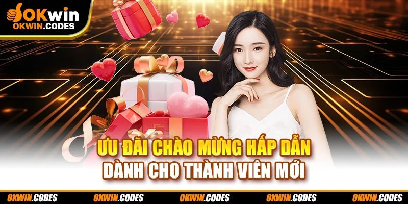 Ưu đãi chào mừng hấp dẫn dành cho thành viên mới